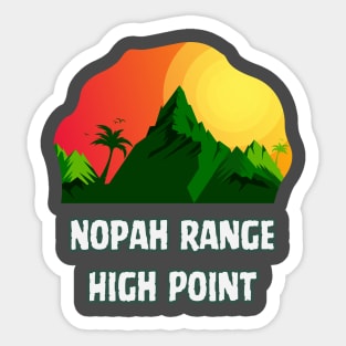 Nopah Range High Point Sticker